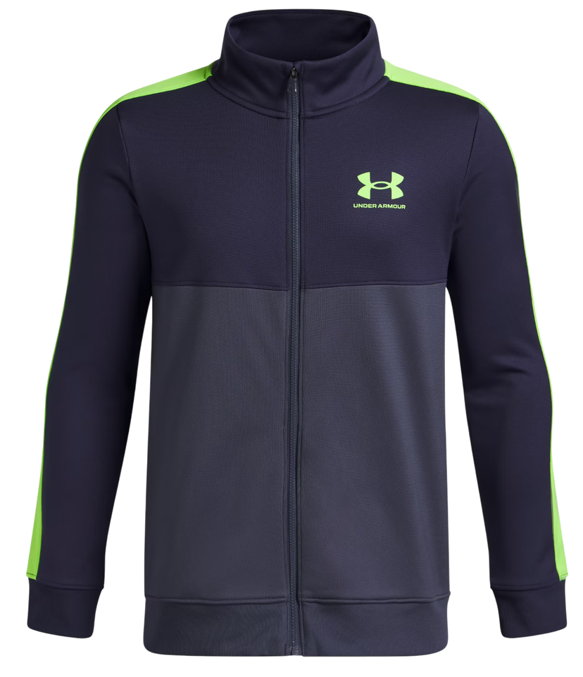Træningsdragt Under Armour Rival CB Knit Track Suit Flerfarvet | 1373978-044