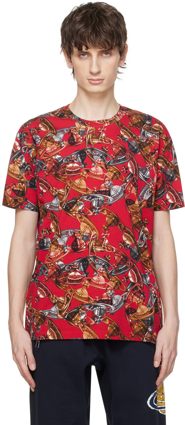 T-shirt Vivienne Westwood Classic T-shirt Rød | 3G01001F-J006F-, 0