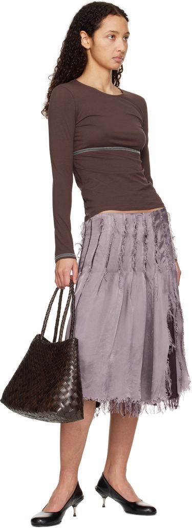 Håndtaske Dragon Diffusion Santa Croce Large Bag Brun | 8892-DARKBROWN, 3