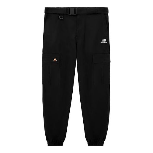 Cargo bukser New Balance JHI Sport Cargo Pants Sort | NTA89011-BK