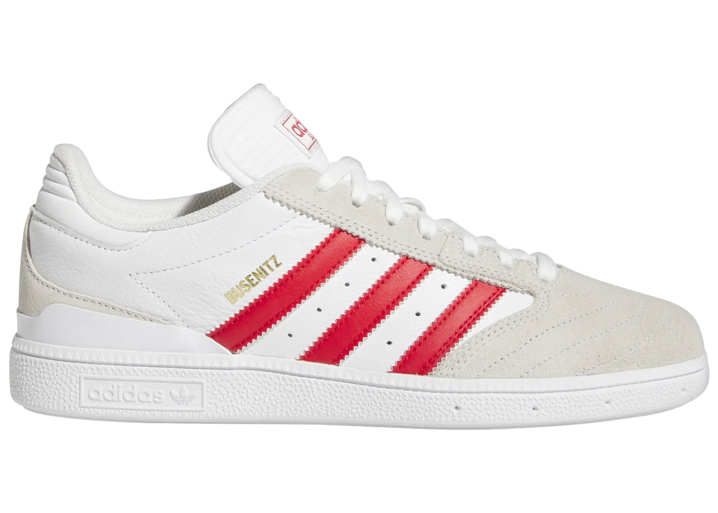 Sneakers og sko adidas Originals Busenitz White Better Scarlet Hvid | HQ2030, 0
