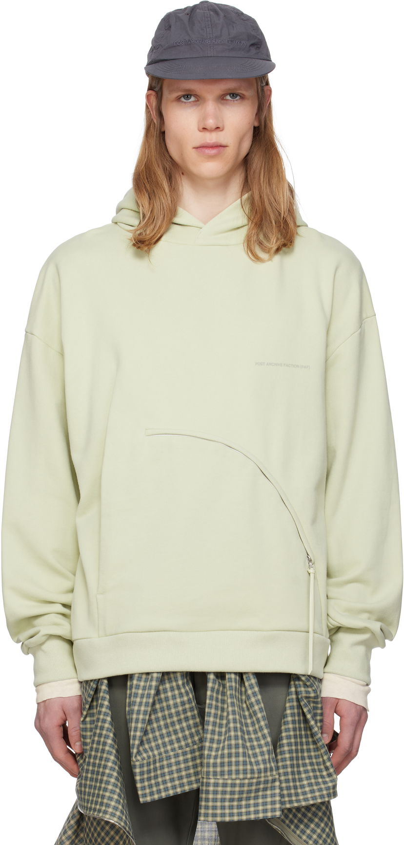 Sweatshirt Post Archive Faction (PAF) Post Archive Faction (PAF) 8.0 Center Hoodie Grøn | 8.0 THC-LY