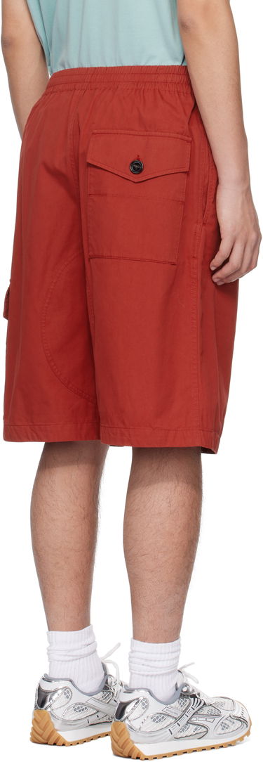 Shorts Bottega Veneta Bottega Veneta Cotton Twill Shorts Rød | 811896V4CS06155, 2