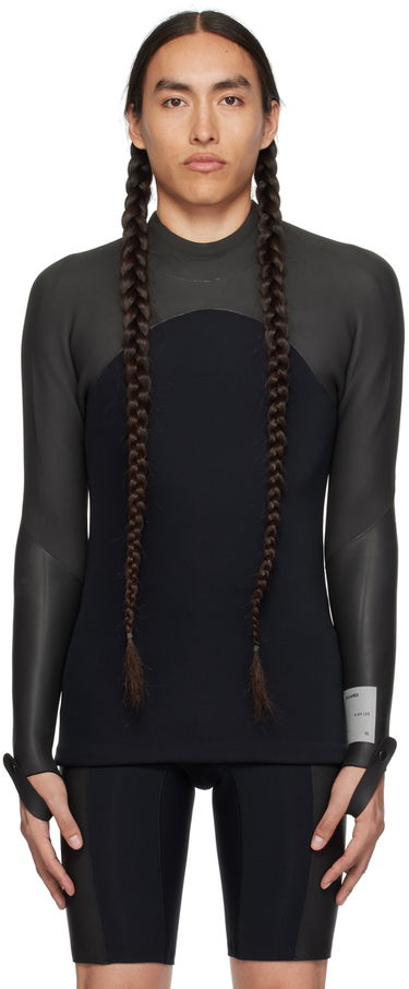 Badetøj Dion Lee Haydenshapes by Dion Lee Long Sleeve Top Sort | HS-DL-M1-11003, 0
