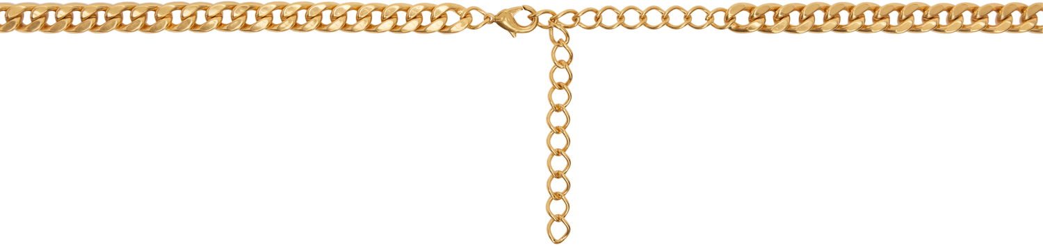 Armbånd Balmain Balmain Brass Chain Belt with "Je t'aime" Script Metalisk | EN1WJ174MBRA, 1