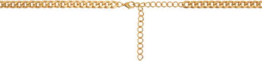 Armbånd Balmain Balmain Brass Chain Belt with "Je t'aime" Script Metalisk | EN1WJ174MBRA, 1