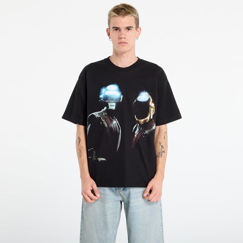 T-shirt Pleasures PLEASURES Duo Graphic T-Shirt Sort | P25DP016-BLACK