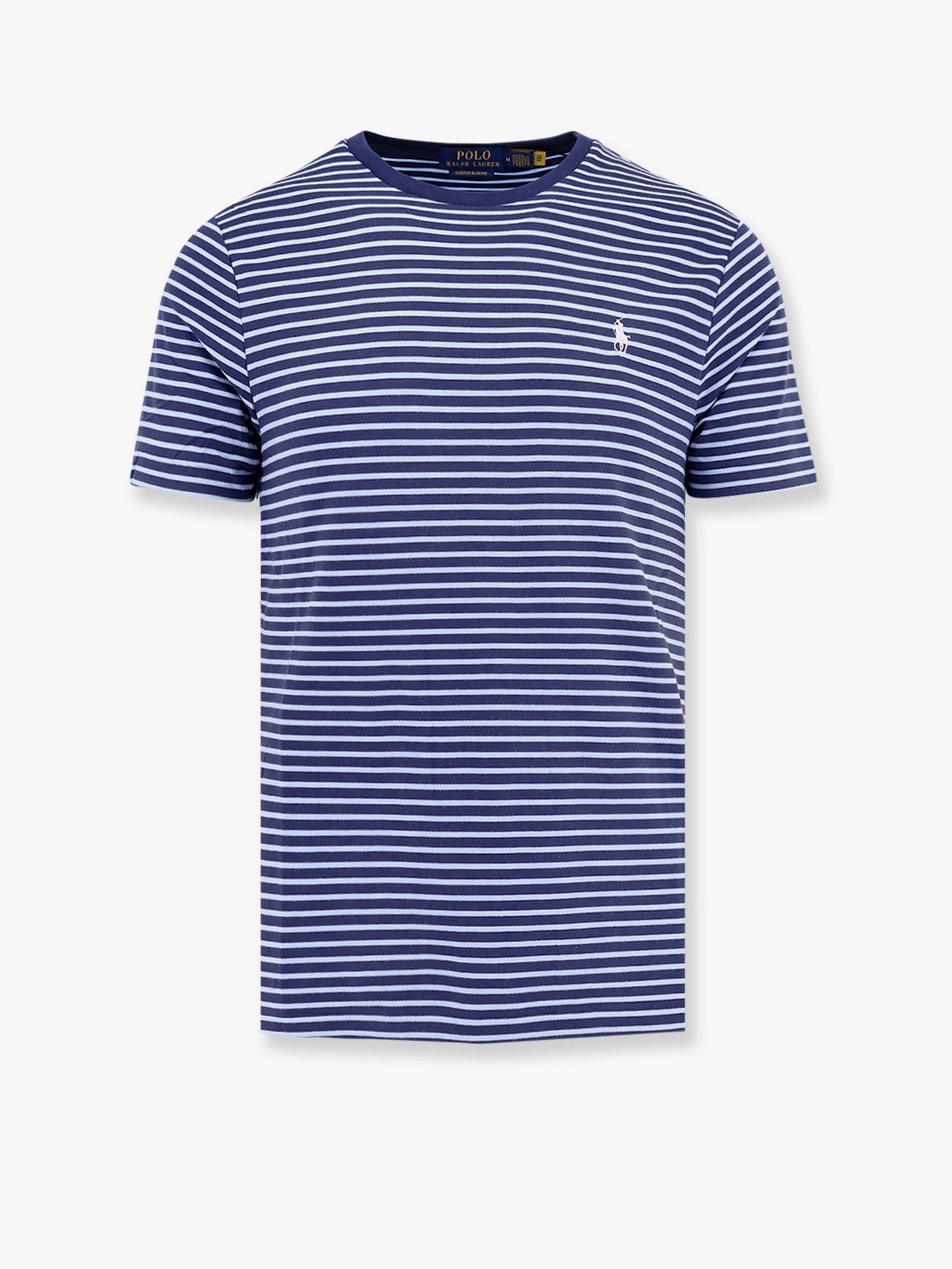 T-shirt Polo by Ralph Lauren Striped Crew Neck T-Shirt by Polo Ralph Lauren Blå | 710961128003, 0