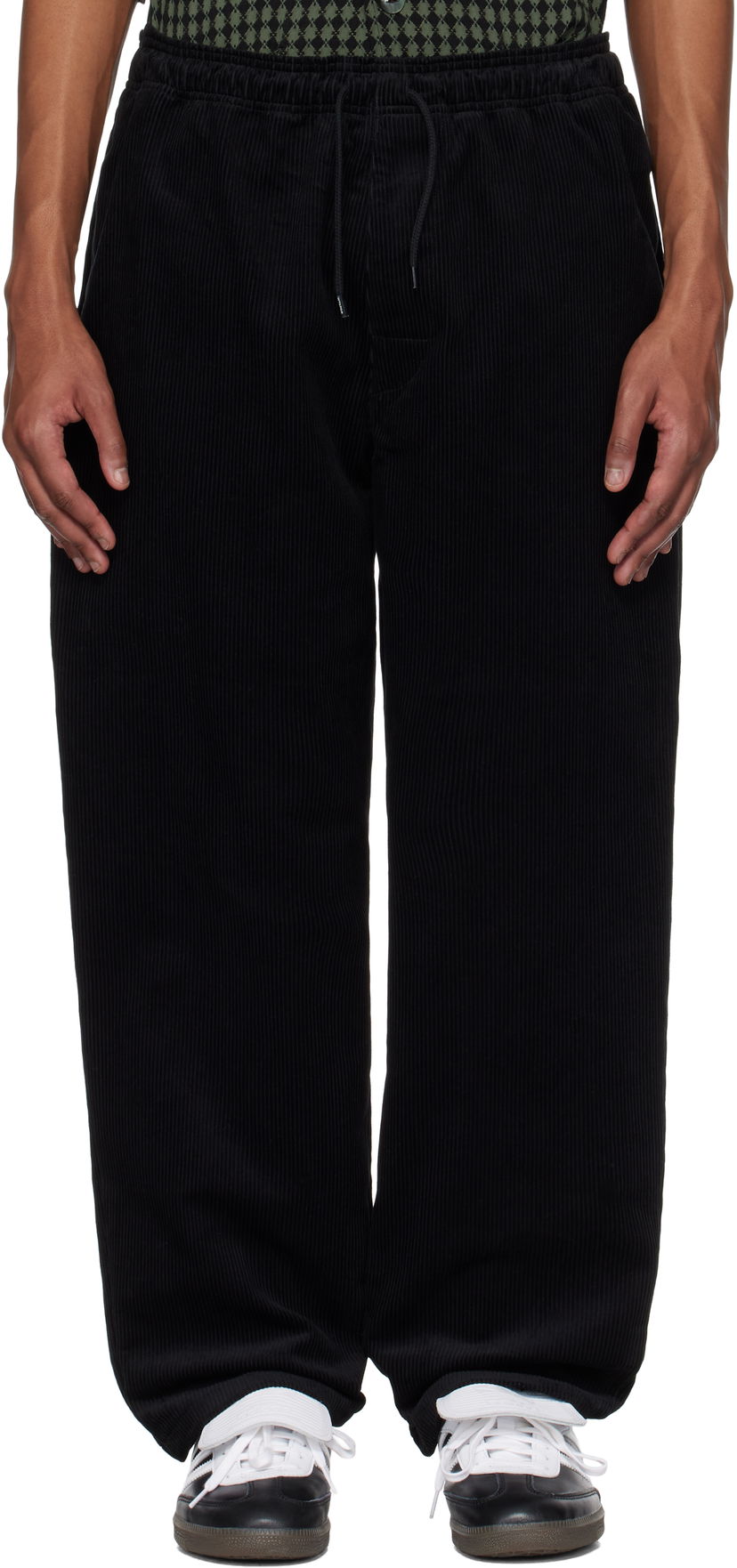 Bukser WTAPS WTAPS SDDT2003 Corduroy Trousers Sort | 242TQDT-PTM05