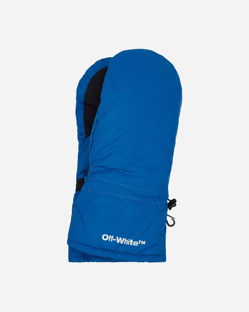 Handsker Off-White Bounce Ski Mittens Gloves Blue Blå | OMNE038F22FAB001 4501