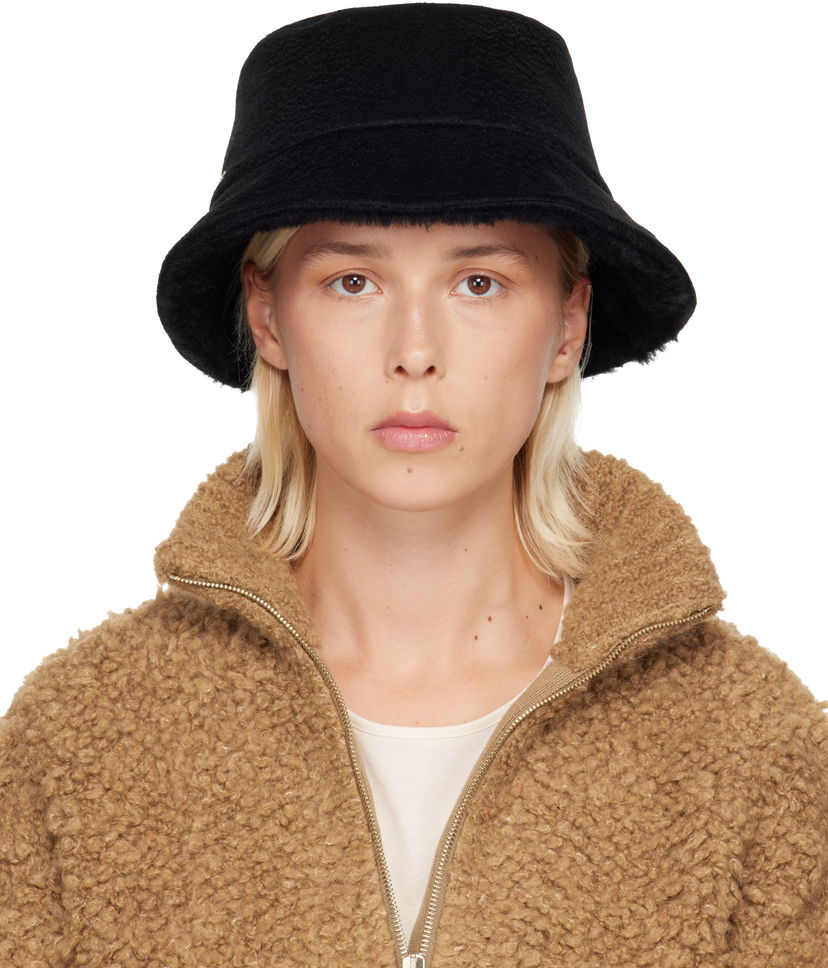 Hat Max Mara Max Mara Fiducia Reversible Bucket Hat Sort | 2524576102600