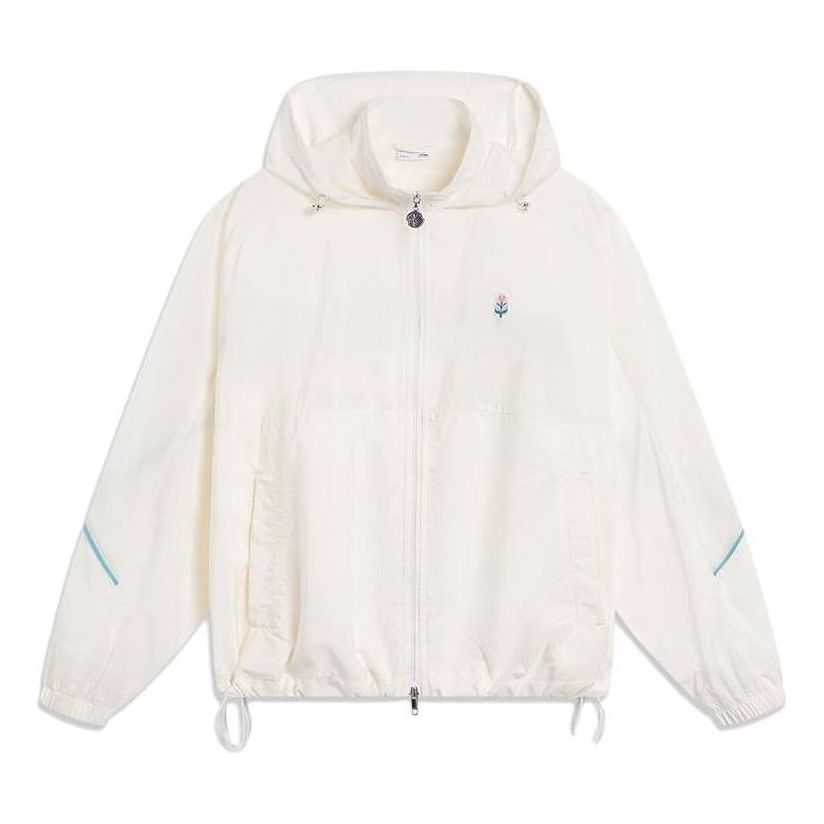Vindjakke Li-Ning Athletics Sportswear Jacket Hvid | AFDT434-6