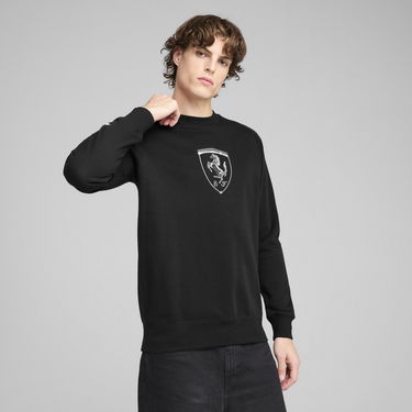 Sweatshirt Puma Scuderia Ferrari HP Race Big Shield Sweatshirt Sort | 630193_01, 0