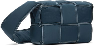 Skuldertaske Bottega Veneta Bottega Veneta Small Padded Tech Cassette Bag Blå | 795675 V4GT1 3493, 1