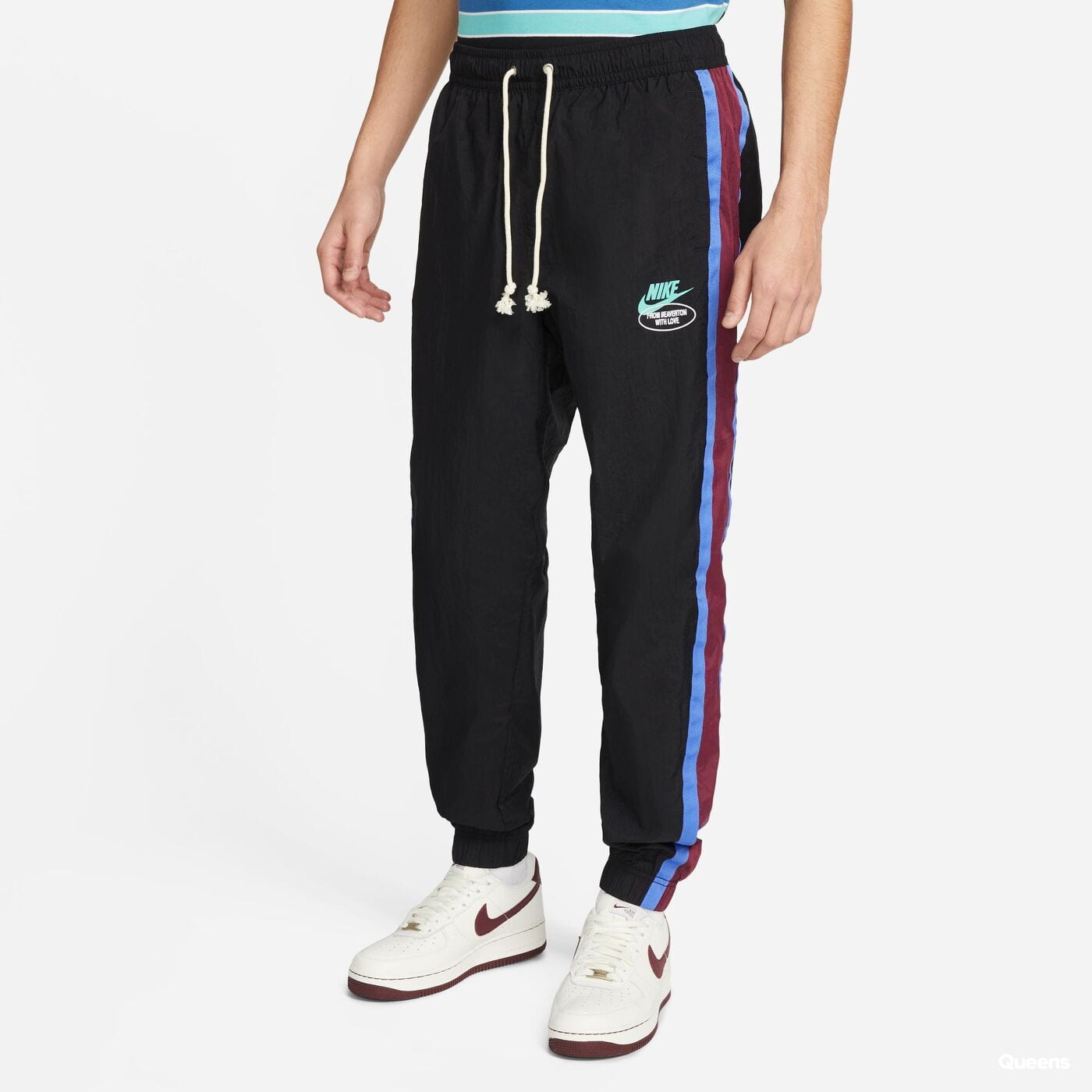 Joggingbukser Nike Woven Unlined Tracksuit Bottoms Sort | DM5025-010, 0