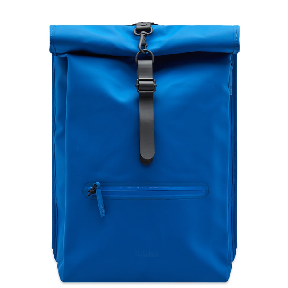 Rygsæk Rains Rolltop Rucksack Waves Mørkeblå | 13160-83, 0