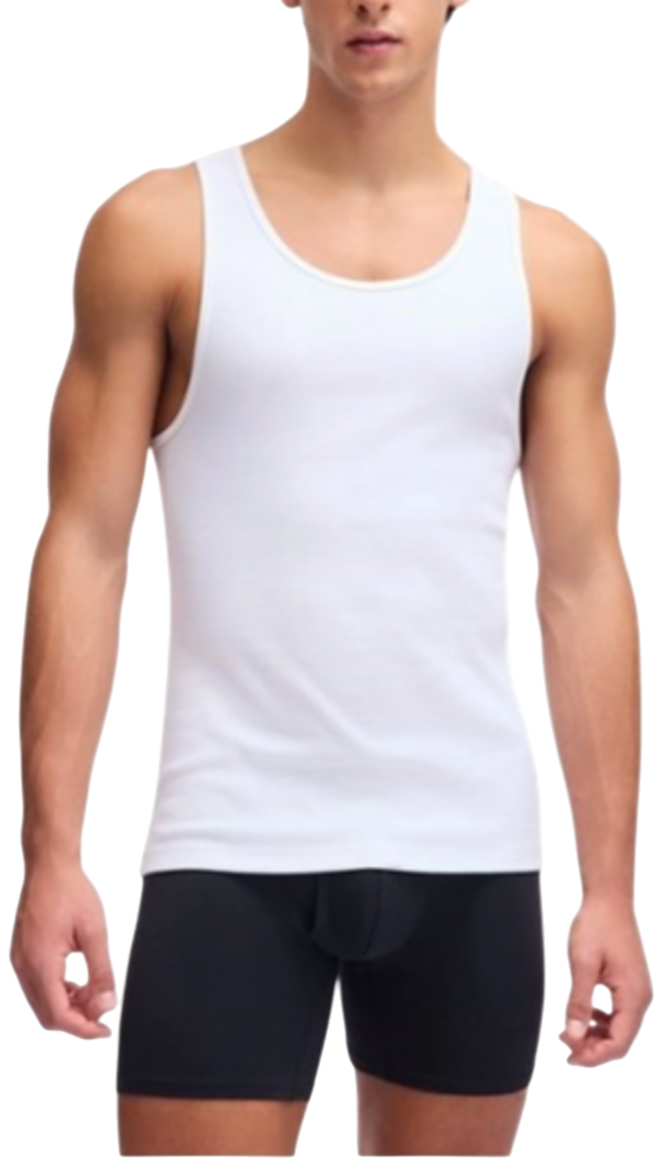 Tanktop Under Armour Under Armour Performance Tank 2 Pack Underwear Shirts Hvid | 6007622-100