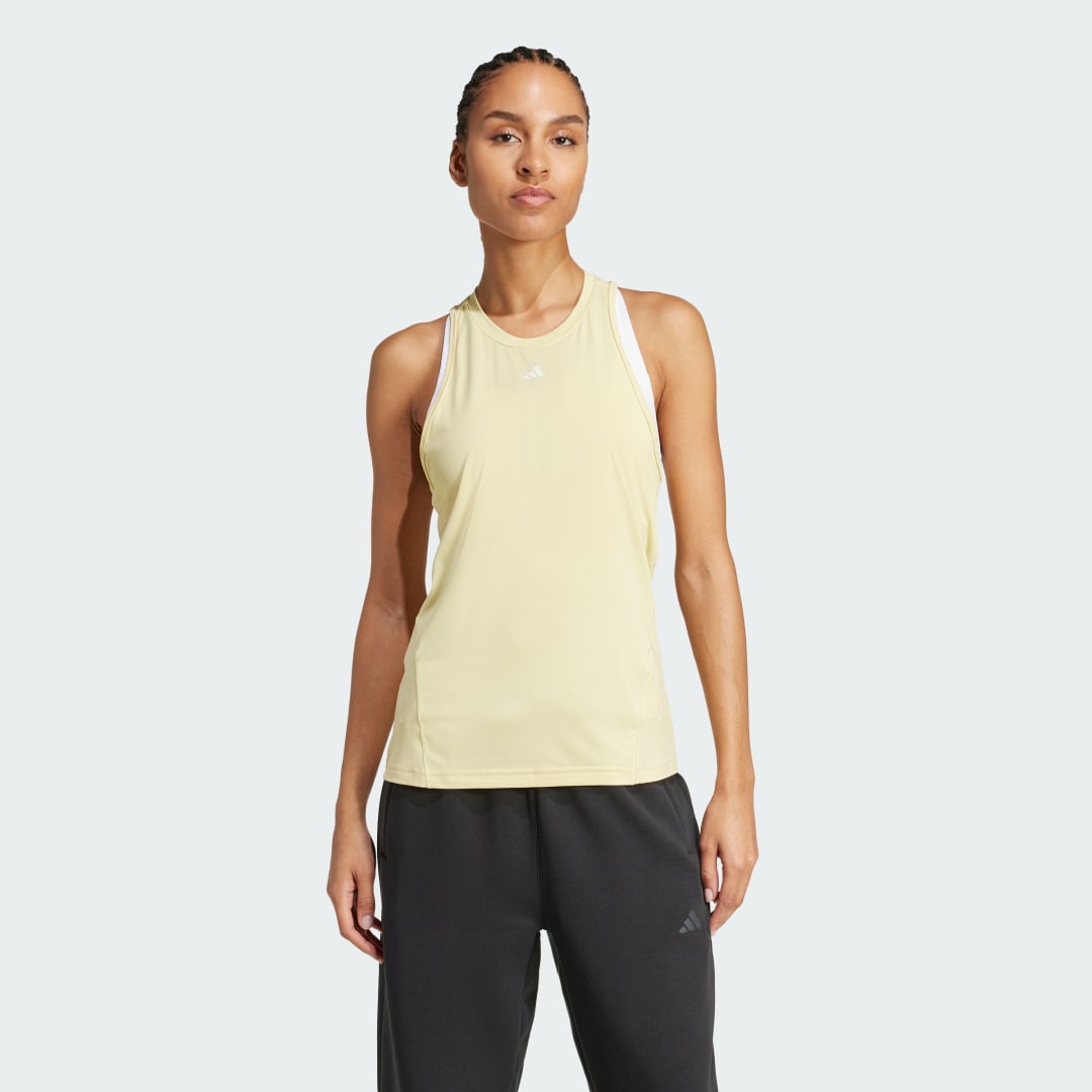 Tanktop adidas Performance Training Tank Top Gul | JC9854, 0