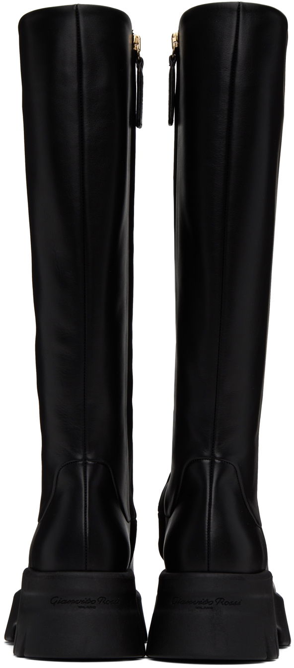Sneakers og sko Gianvito Rossi Montey Knee-High Boots Sort | G80388.20GOM.VGI, 1