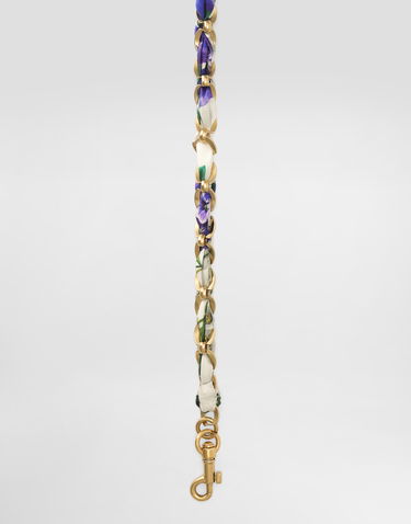 Halskæde Dolce & Gabbana Dolce & Gabbana Floral Print Chain Strap Flerfarvet | BI3309AW051HA5KT, 2