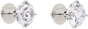 Øreringe Maison Margiela MM6 Maison Margiela Stud Earrings with Spiral and Heart Design Hvid | SM7VG0086.P8372.971, 3