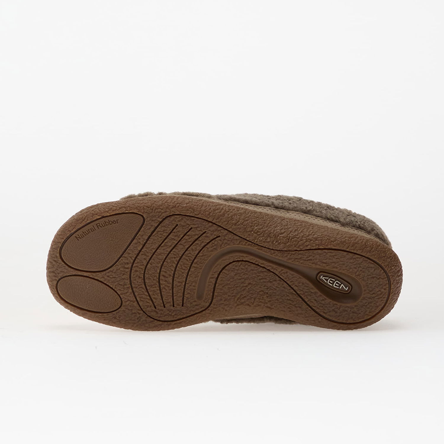 Sneakers og sko Keen Howser III Slide Sherpa Fleece Slippers Brun | 10058511KEN01, 1