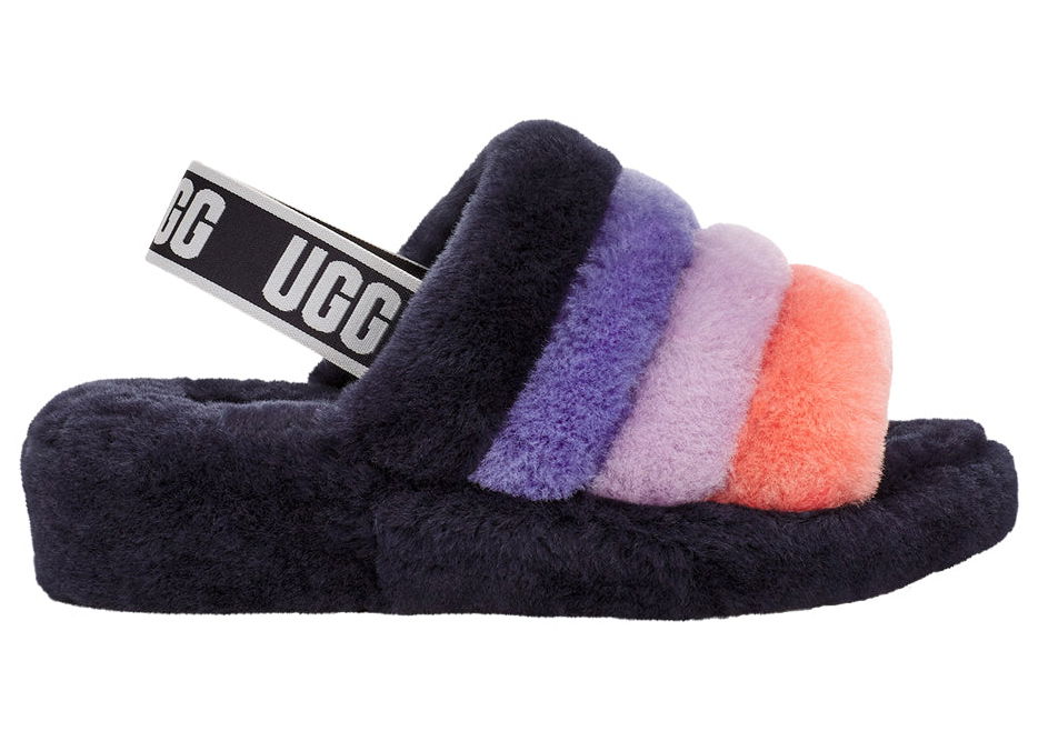 Sneakers og sko UGG Fluff Yeah Slide Starry Night Flerfarvet | 1097169-SNMT, 0