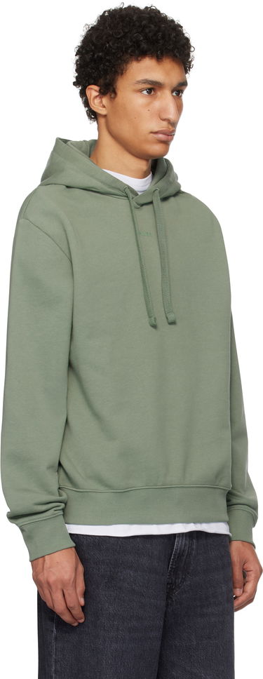 Sweatshirt BOSS Contrast Logo Hoodie Sort | 50486478, 1
