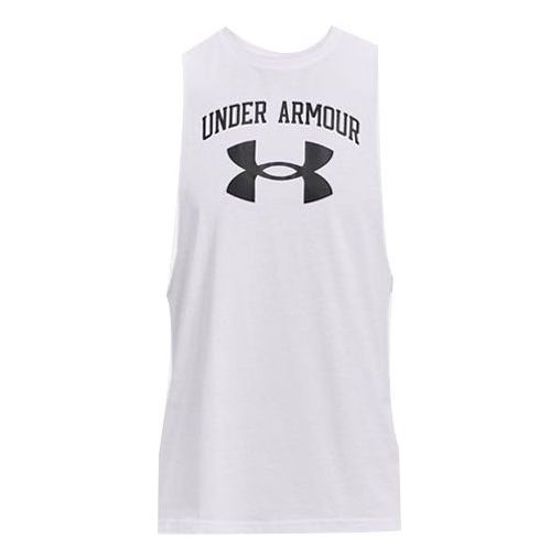Tanktop Under Armour Training Graphics Tank Top Hvid | 1365205-100