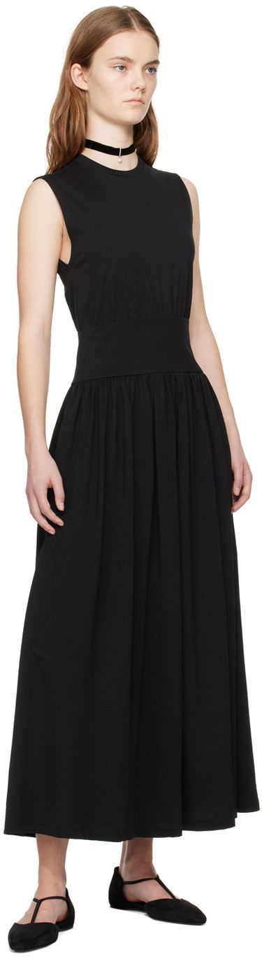 Kjole TOTEME Sleeveless Midi Dress Sort | 242-WRD1783-FB0093, 3