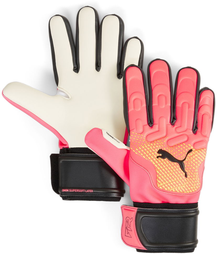 Handsker Puma Goalkeeper Gloves FUTURE Match NC with 3MM Supersoft Latex and Thumbwrap Hvid | 041926-02