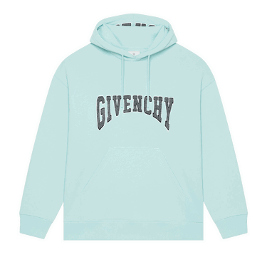 Sweatshirt Givenchy Slim Fit Print Hoodie Turkis | BMJ0HC3Y7M 466, 0