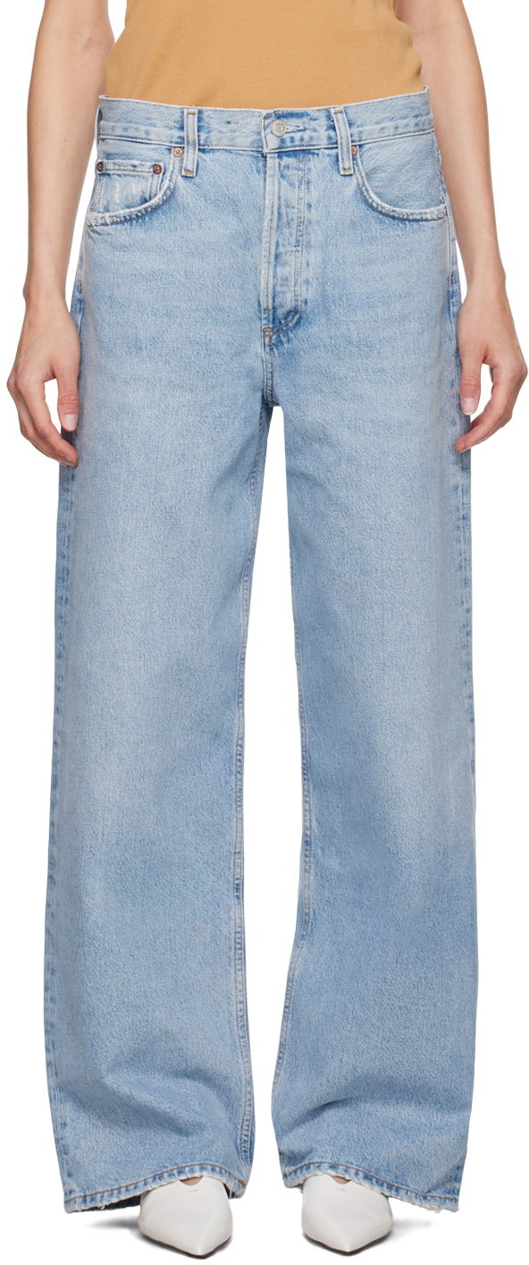 Jeans AGOLDE Low Slung Baggy Jeans Blå | A9079-1206