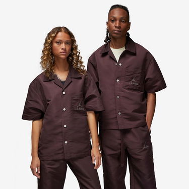 Skjorte Jordan A Ma Maniére x Brand Shooting Shirt Brun | DV7460-263, 0
