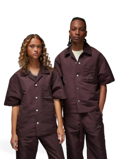 Skjorte Jordan A Ma Maniére x Brand Shooting Shirt Brun | DV7460-263