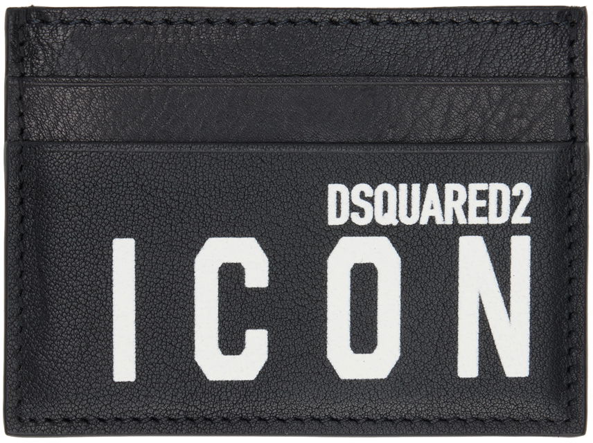 Tegnebog DSQUARED2 Dsquared2 Ceresio 9 Card Holder Sort | CCM0005_12903205_M063, 0
