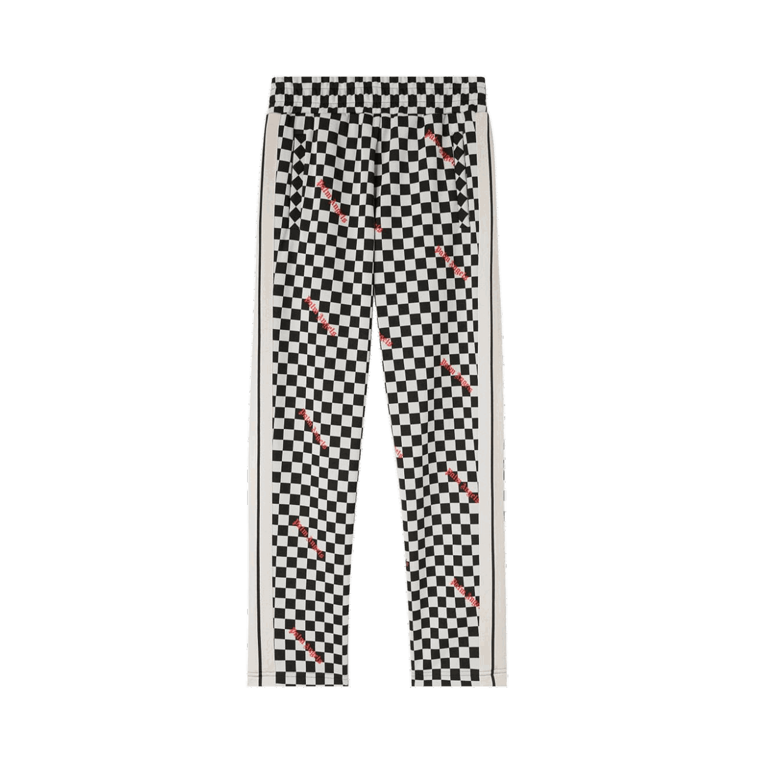 Joggingbukser Palm Angels Jacquard Damier Classic Track Pants Sort | PMCJ001F22FAB0041025, 0