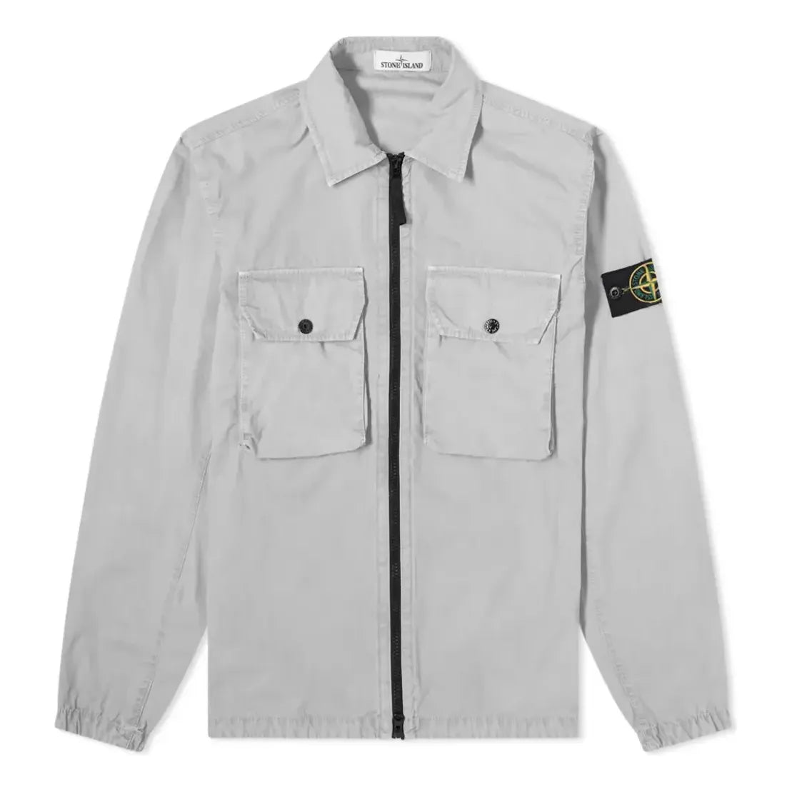 Skjorte Stone Island Two Pocket Shirt Jacket Grå | 7515113WN-V0161, 0