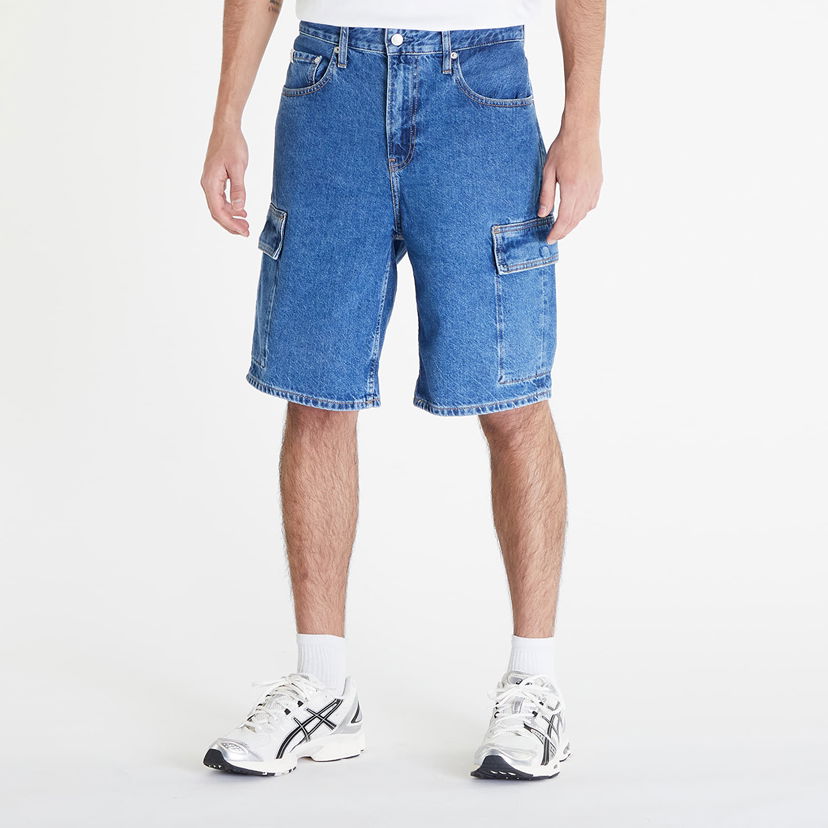 Shorts CALVIN KLEIN Jeans 90'S Loose Cargo Short Blå | J30J324877 1A4