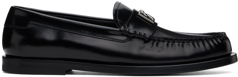 Sneakers og sko Dolce & Gabbana City Blanco Loafers Sort | CM0074 AQ237
