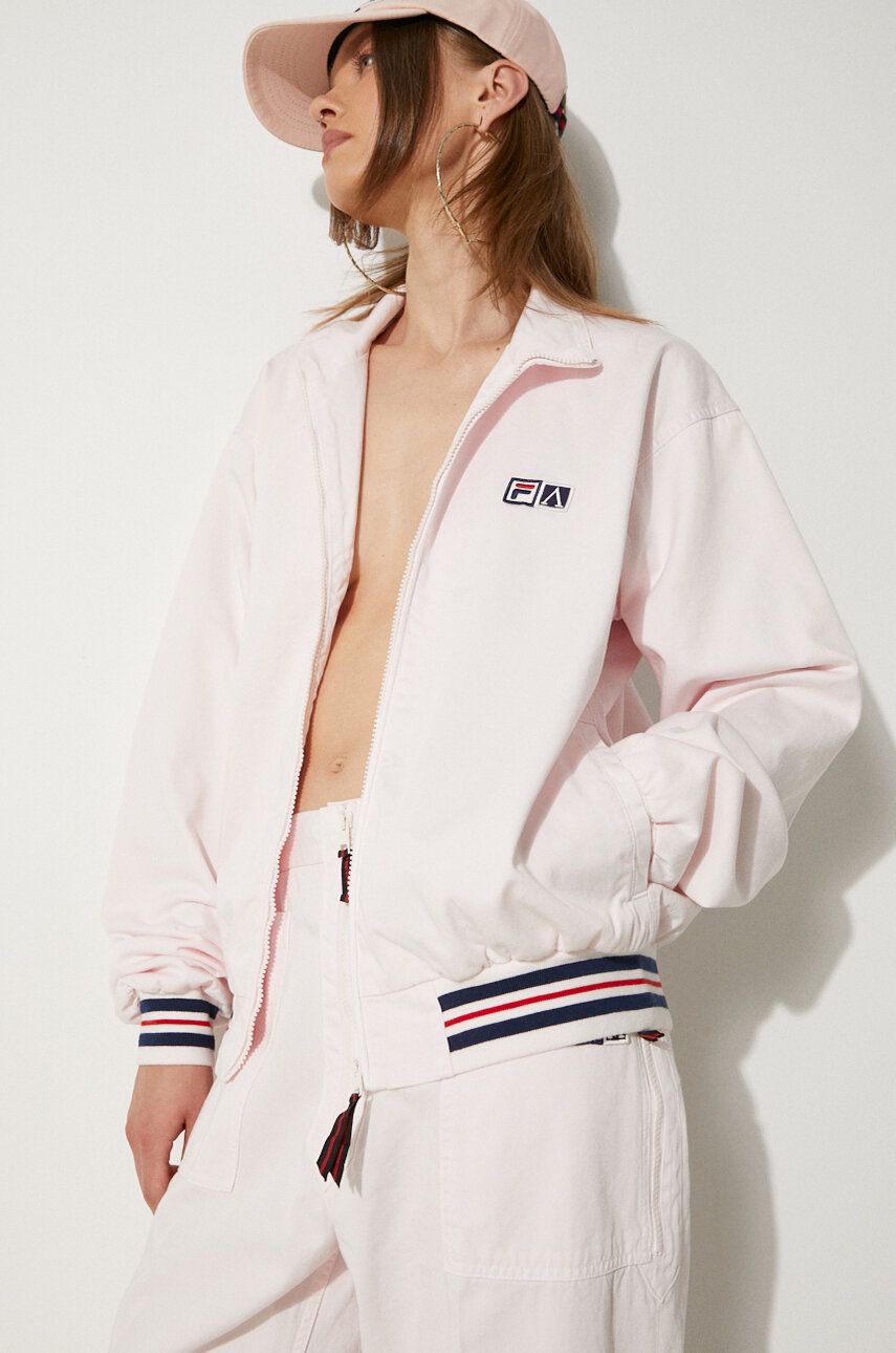 Bomberjakke FILA Fila x Aries Oversize Jacket Lyserød | 42PS24JA010122690227, 0