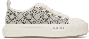 Tøj AMIRI AMIRI MA Quad Jacquard Court Low Hvid | AWFOSR1094, 0
