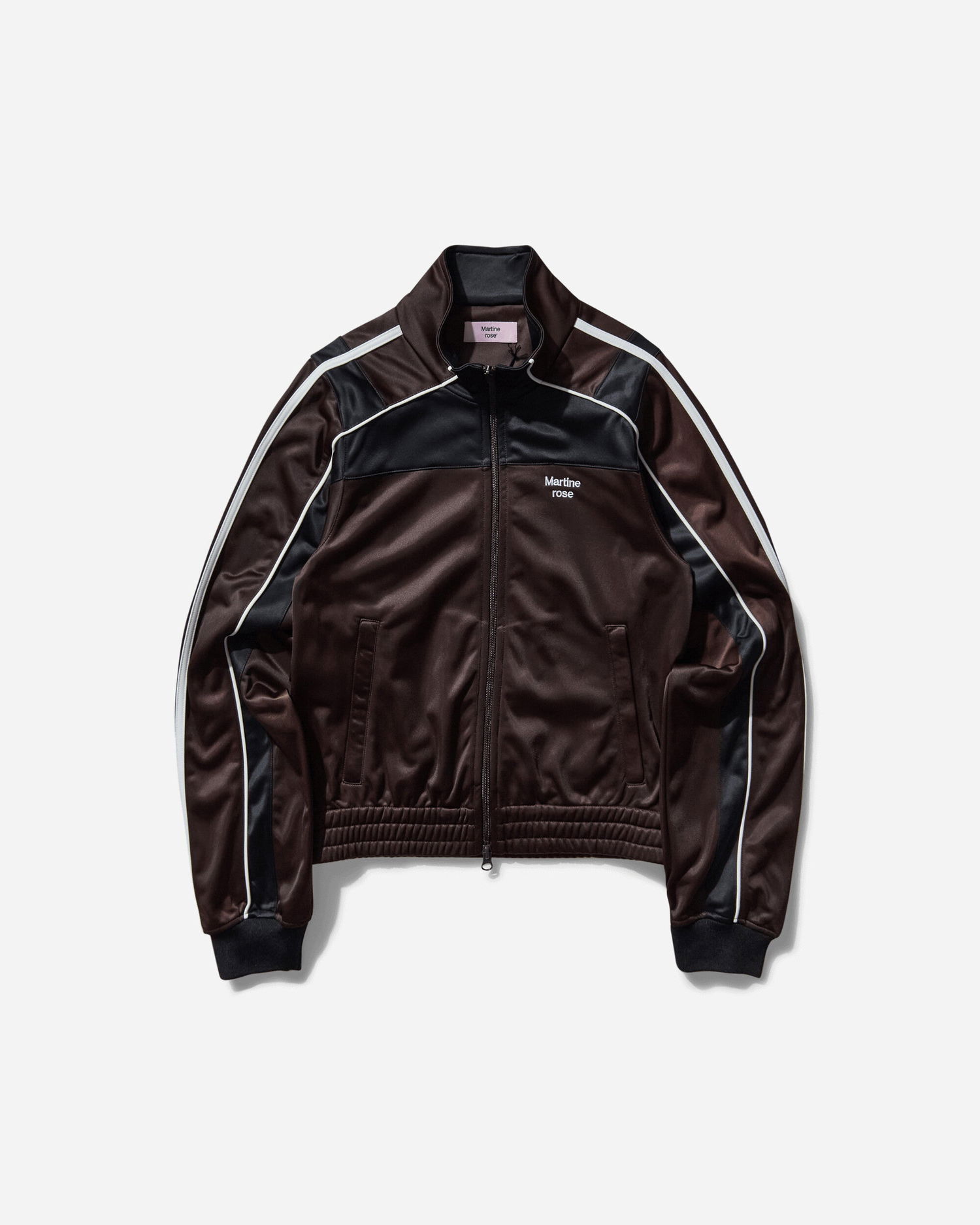 Træningsdragt Martine Rose Shrunken Track Jacket Brun | 137JT12700, 1