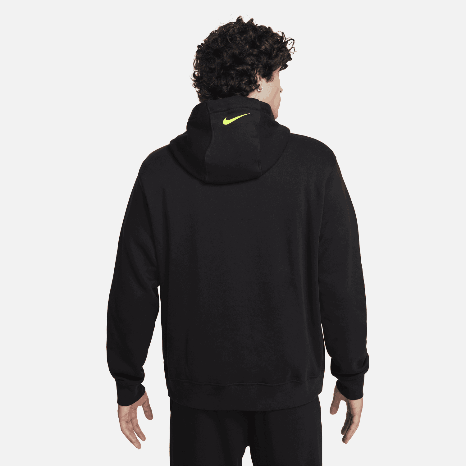 Sweatshirt Nike mikina s kapucí Sportswear Sort | FZ0201-010, 1