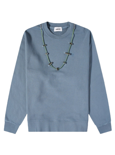 Sweater Ambush Stoppers Crewneck Blå | BMBA028F22FLE0014455