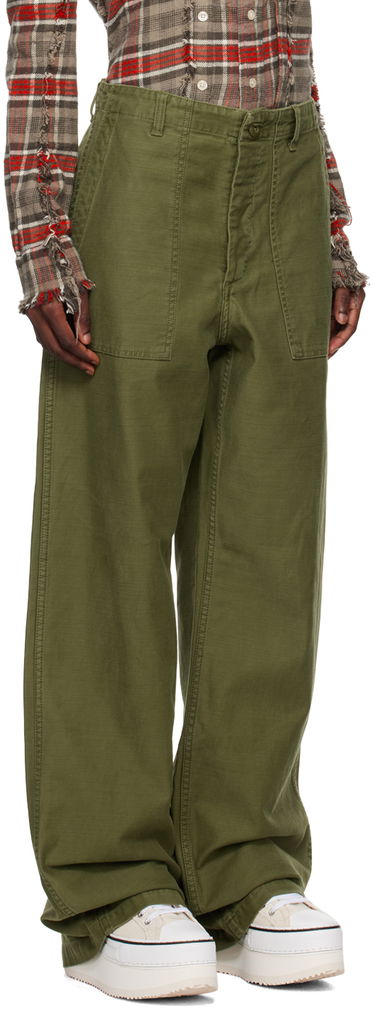 Cargo bukser R13 R13 Utility Trousers Grøn | R13WR077-R109B, 4