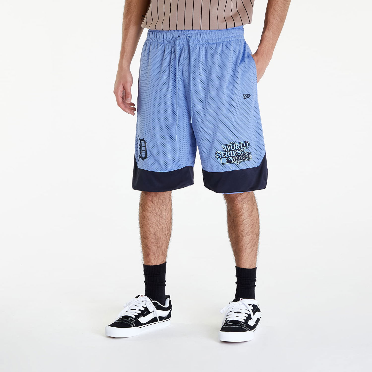 Shorts New Era Detroit Tigers MLB World Series Blue Mesh Shorts Blå | 60435357, 0