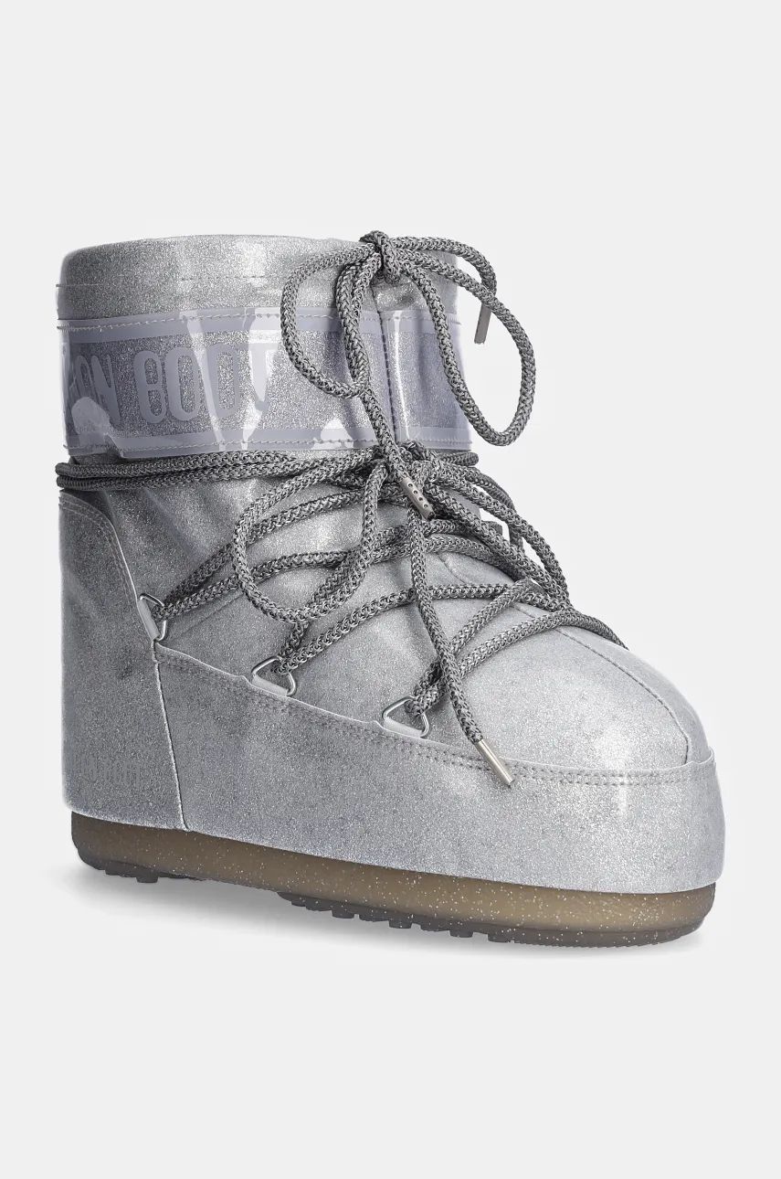 Sneakers og sko Moon Boot MB ICON LOW GLITTER Boots Grå | 80D1409440.H001, 0