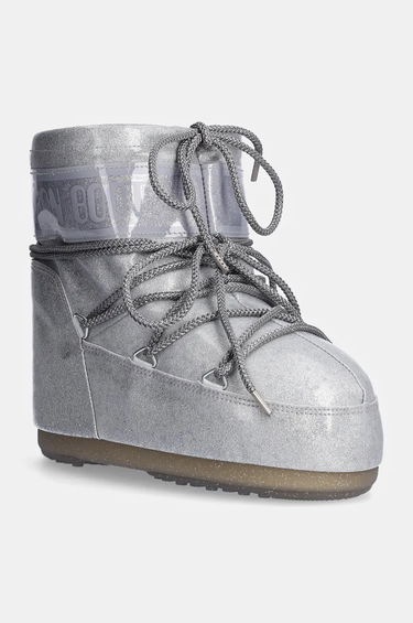 Sneakers og sko Moon Boot MB ICON LOW GLITTER Boots Grå | 80D1409440.H001, 0