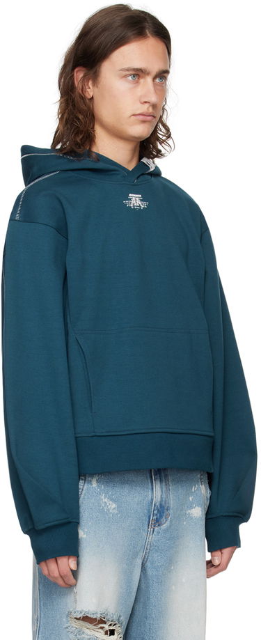 Sweatshirt ADER ERROR Nolc Hoodie Blå | BN01SSHD0102TQ, 1